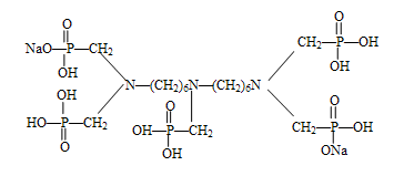 BHMTPH·PN (Na2) 雙1，6-亞己基三胺五甲叉膦酸鈉 